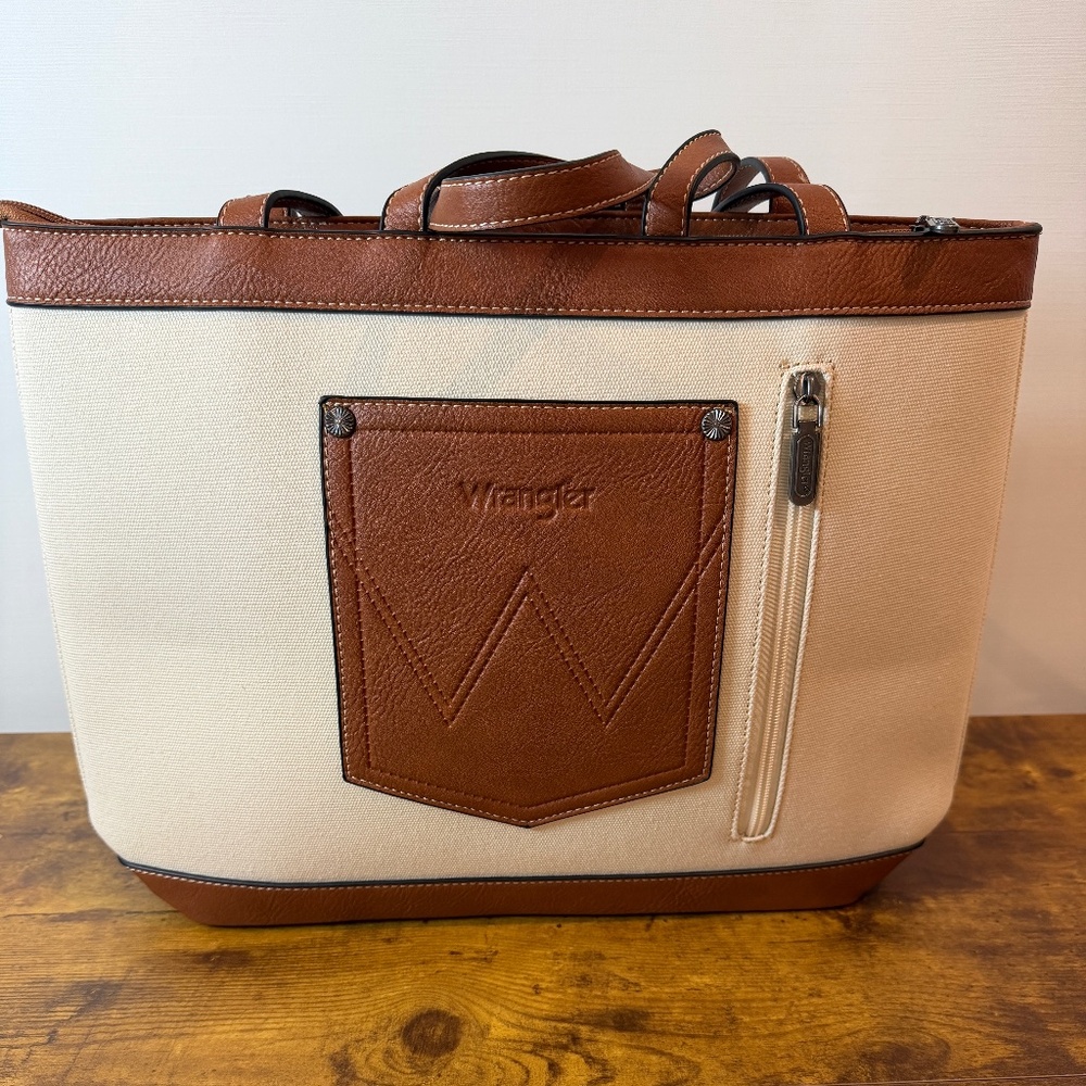 Wrangler  Tote Bag Brand New Never Used - Picture 2 of 6